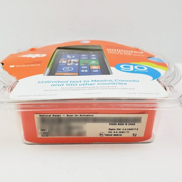 Nokia Lumia 520 Prepaid Smartphone 8GB Black Touch Screen AT&T Phone Sealed - Picture 4 of 10